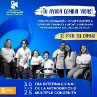 30 de Junio: Día Mundial de la Artrogriposis Múltiple Congénita