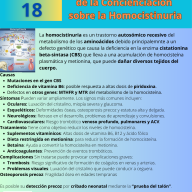 18 de Mayo: Día Internacional de la Concienciación sobre la Homocistinuria