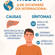 6 de Diciembre: Día Internacional de la Enfermedad de Wilson